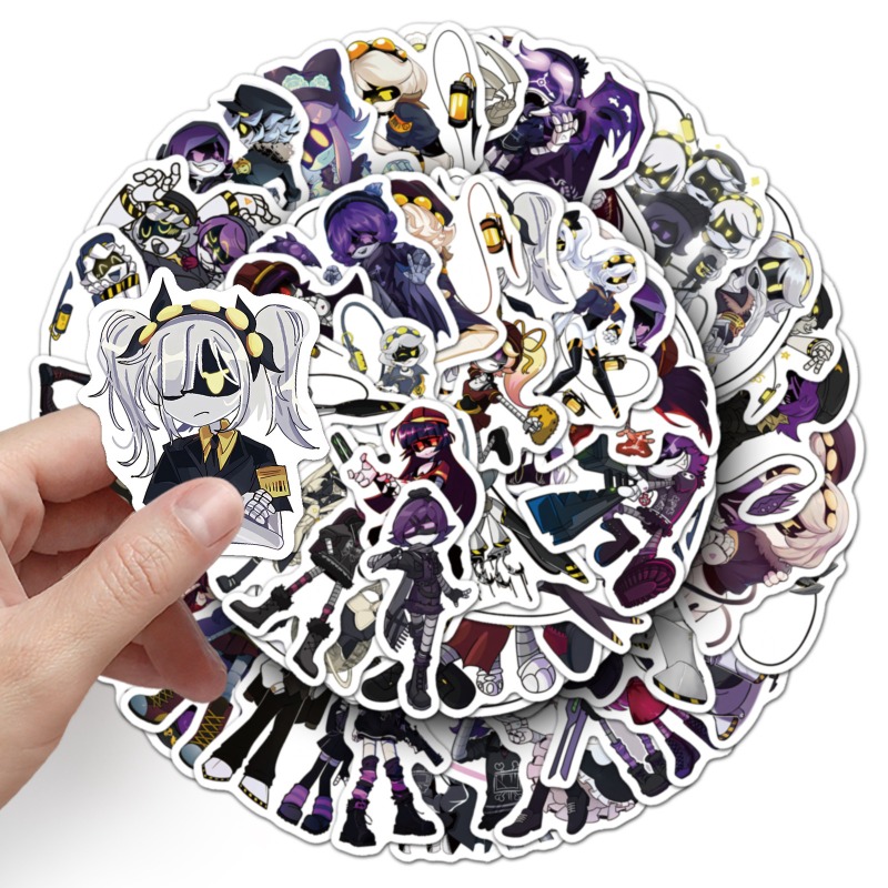 Drones - 50 Buah Stiker Kartun Anime Murder