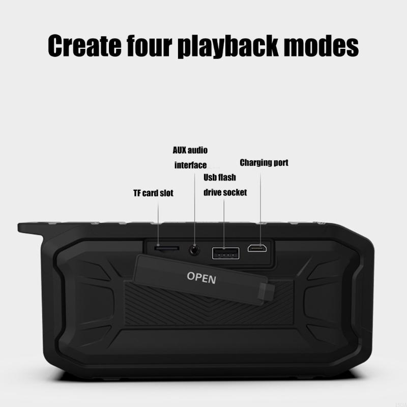 Portable Bluetooth Speaker Waterproof Ipx7 - Speaker nirkabel Bluetooth-kompatibel 5.0 IPX7 Waterproof