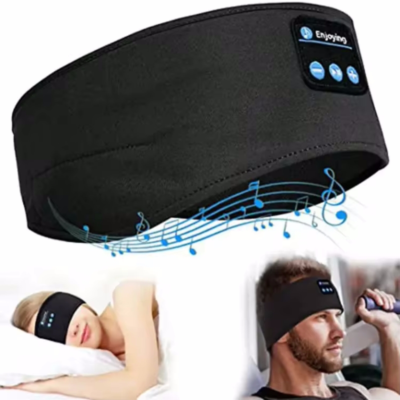 Sleep Mask Headphones Bluetooth - Masker tidur Bluetooth, ikat kepala tipis