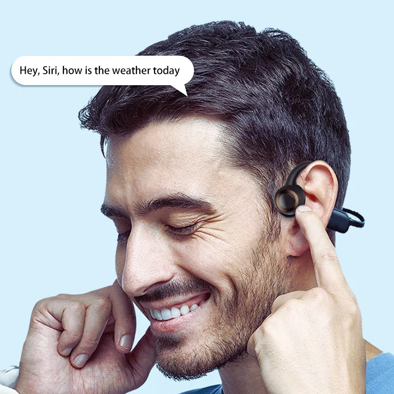 Bone Conduction Running Headphones - Headphone Konduksi Tulang G3, Headphone Bluetooth