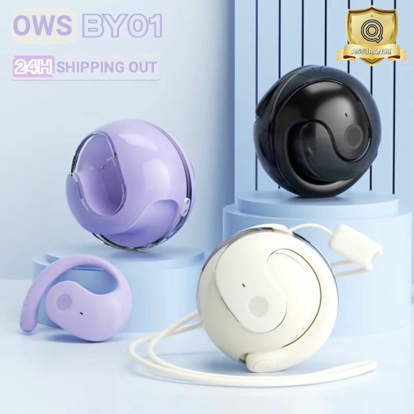 Sleep Mask Headphones Bluetooth - OWS BY01 Speaker Mini HiFi Kualitas