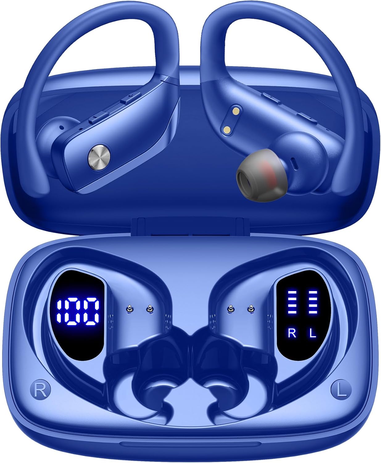 Headphones - Earbud Nirkabel dengan Waktu Putar 80