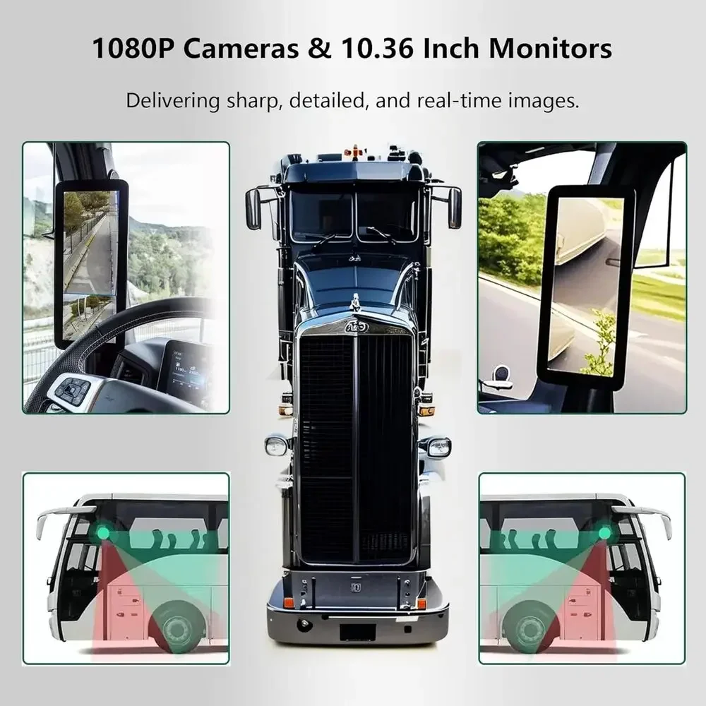 Sistem Kamera Truk Monitor Gan - Cameras ulasan dan harga