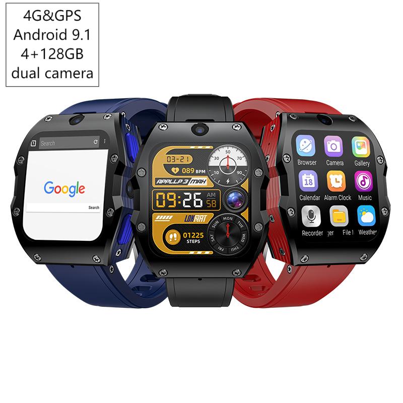 Smartwatch Android 4G 4+128GB  - Smartwatches ulasan dan harga