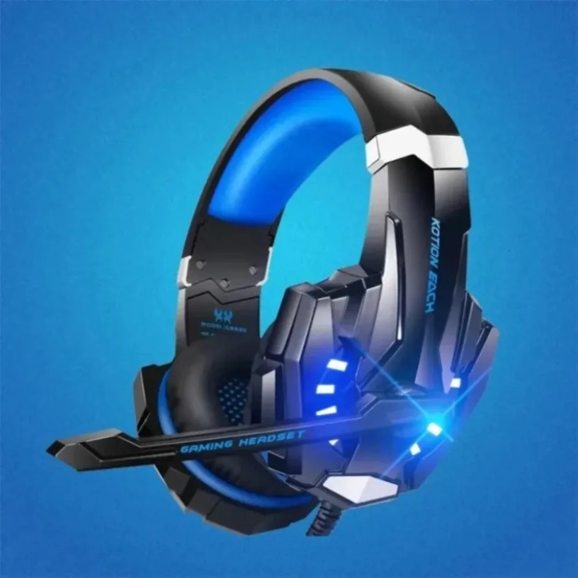 Headset Gaming 3D Surround den - Gaming Headset With Mic Rgb ulasan dan harga
