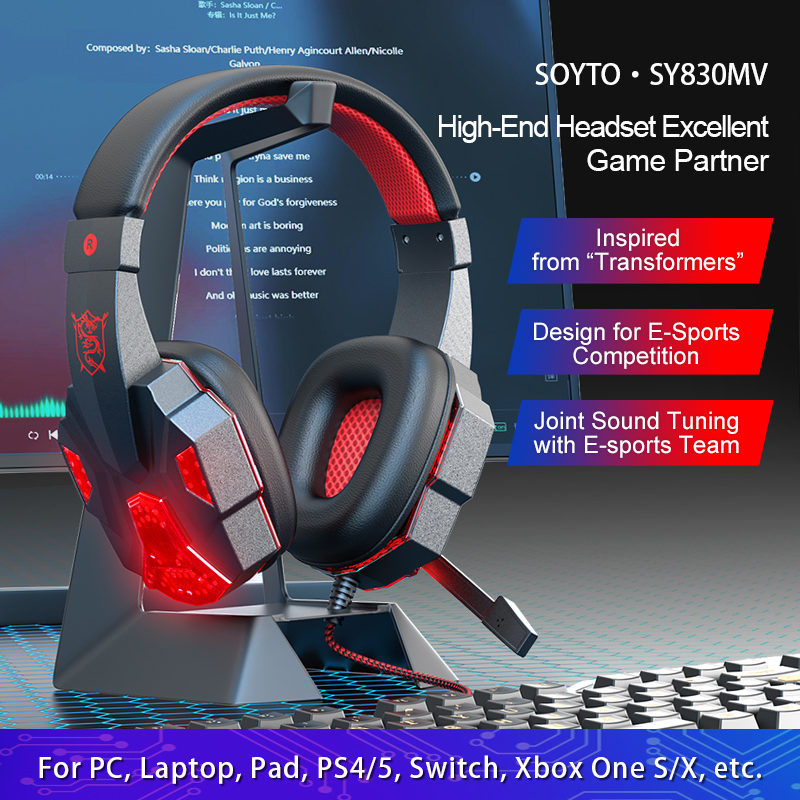 Headset Gaming Surround Sound  - Gaming Headset With Mic Rgb ulasan dan harga