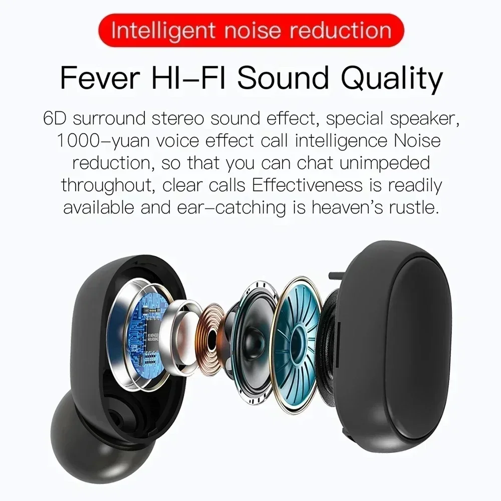Earphone Bluetooth TWS, Headse - Tws Earbuds Bluetooth 5.3 ulasan dan harga