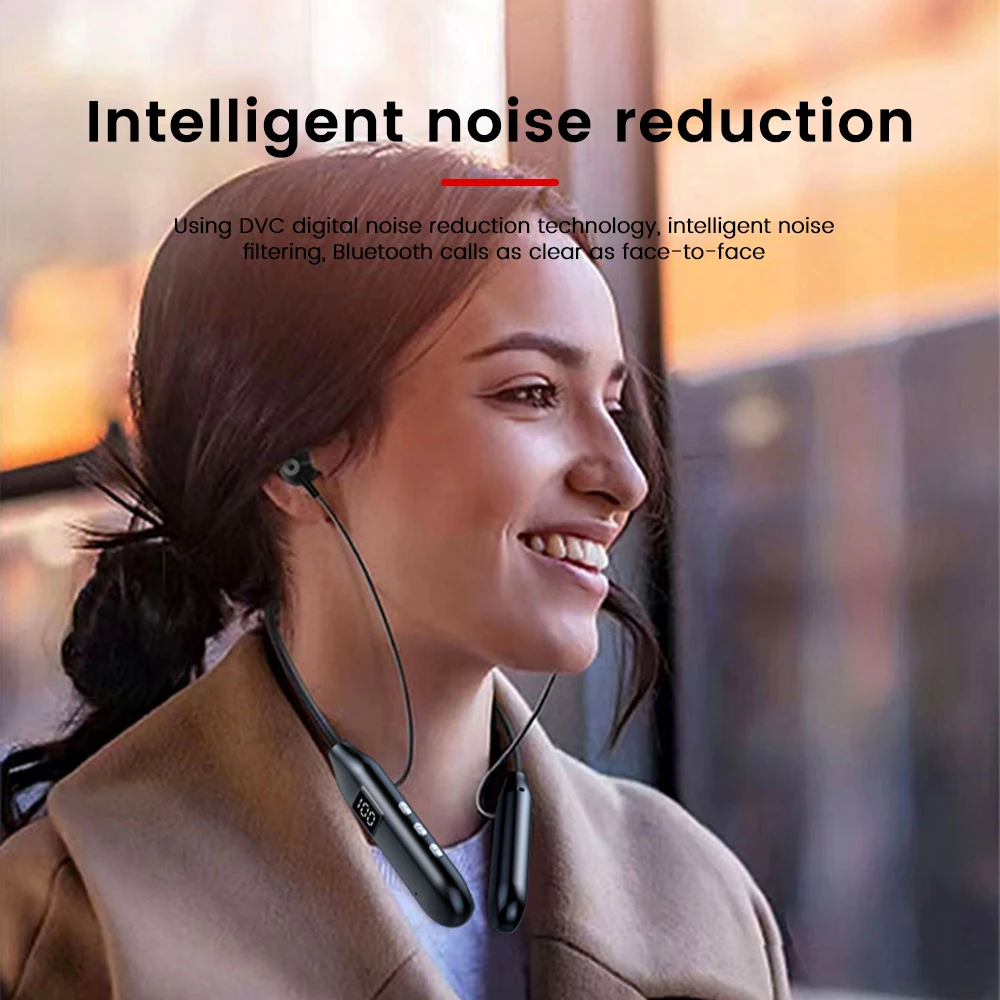 Olaf earphone Bluetooth 5.3 ni - Magnetic Neckband Sports Earphones ulasan dan harga