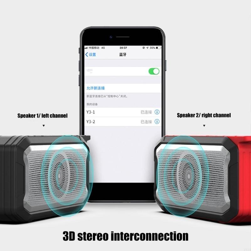 Speaker nirkabel Bluetooth-kom - Portable Bluetooth Speaker Waterproof Ipx7 ulasan dan harga