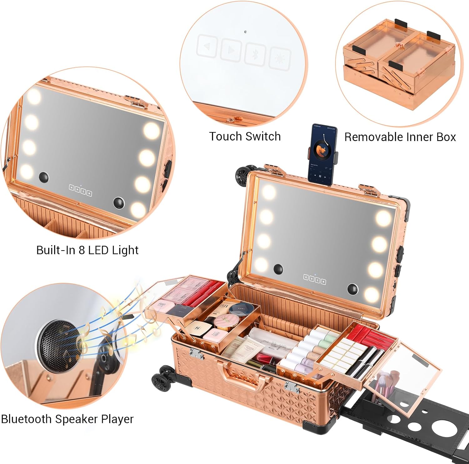 Kotak Organizer Kosmetik Profe - Speakers ulasan dan harga