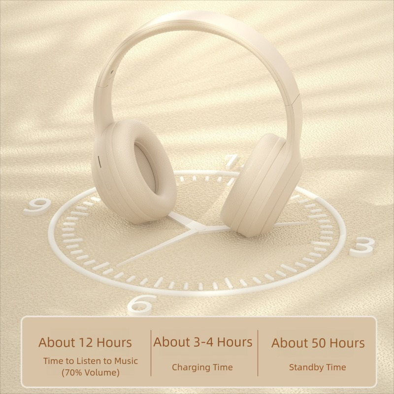 Headset Stereo HIFI Over Ear N - Anc Wireless Over Ear Headphones ulasan dan harga
