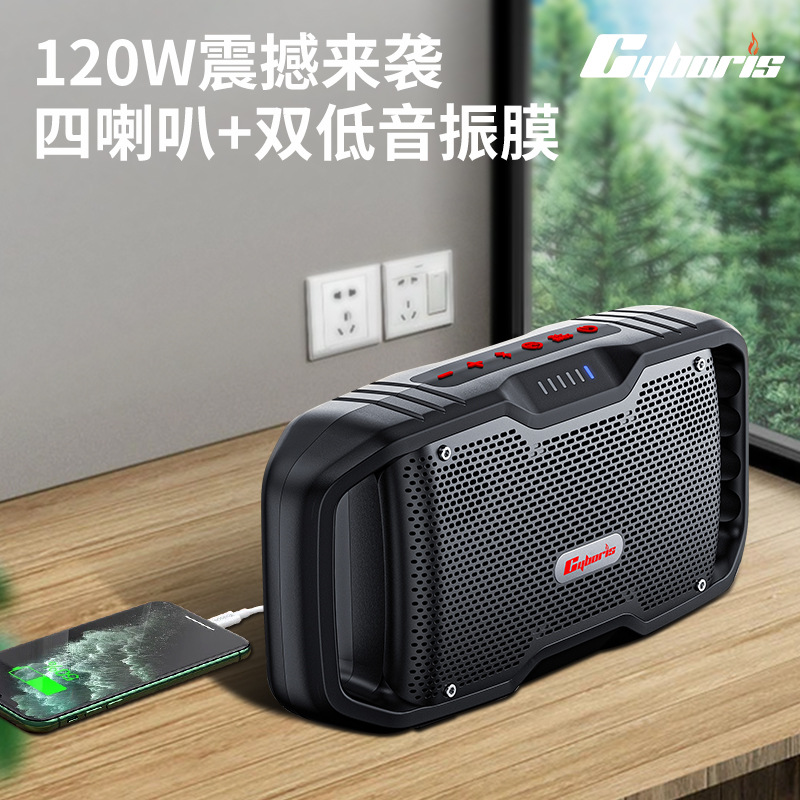 Speaker Bluetooth Portabel X10 - Portable Bluetooth Speaker Waterproof Ipx7 ulasan dan harga