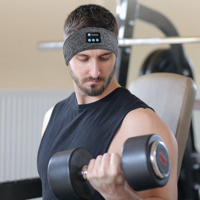 Headband Bluetooth Nirkabel un - Sleep Mask Headphones Bluetooth ulasan dan harga
