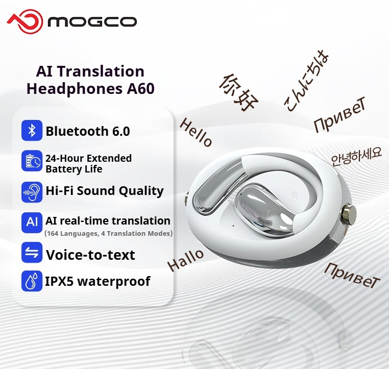 A60 Business AI Translator Ear - Headphones ulasan dan harga