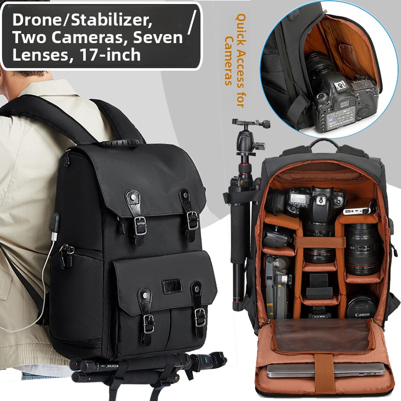 Tas Ransel Kamera DSLR Profesi - Drones ulasan dan harga