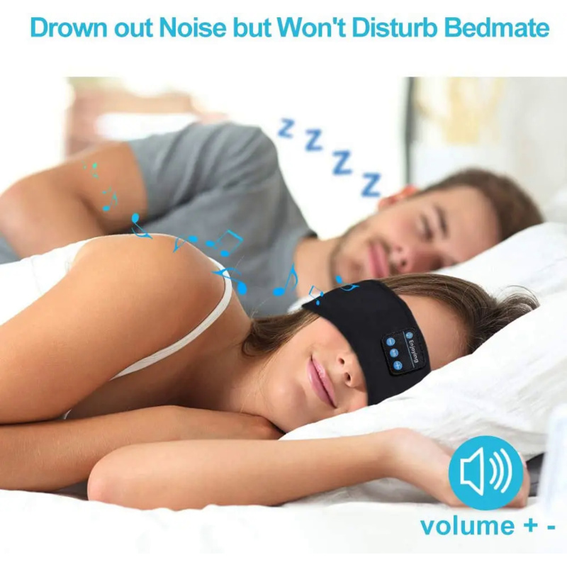 Masker tidur Bluetooth, ikat k - Sleep Mask Headphones Bluetooth ulasan dan harga