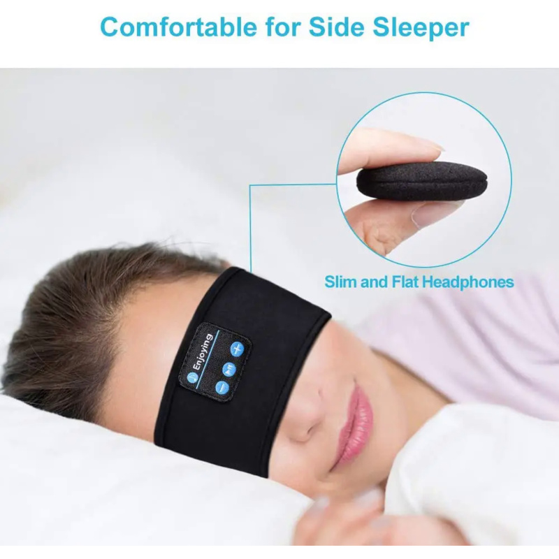 Masker tidur Bluetooth, ikat k - Sleep Mask Headphones Bluetooth ulasan dan harga