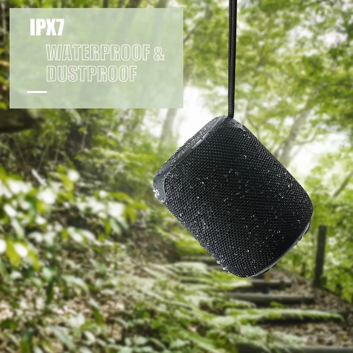 Ortiza X2 speaker Bluetooth, V - Portable Bluetooth Speaker Waterproof Ipx7 ulasan dan harga