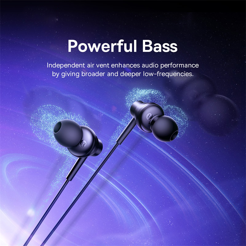 Baseus Encok CZ11/HZ11 earphon - Type C Wired Earphones With Mic ulasan dan harga