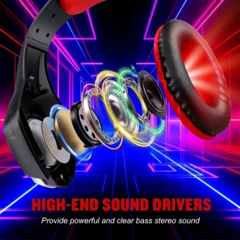 Headphone Gaming LED dengan Mi - Gaming Headset With Mic Rgb ulasan dan harga