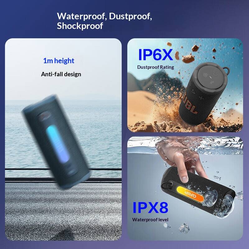Speaker Tahan Air JBL GRIP IPX - Portable Bluetooth Speaker Waterproof Ipx7 ulasan dan harga