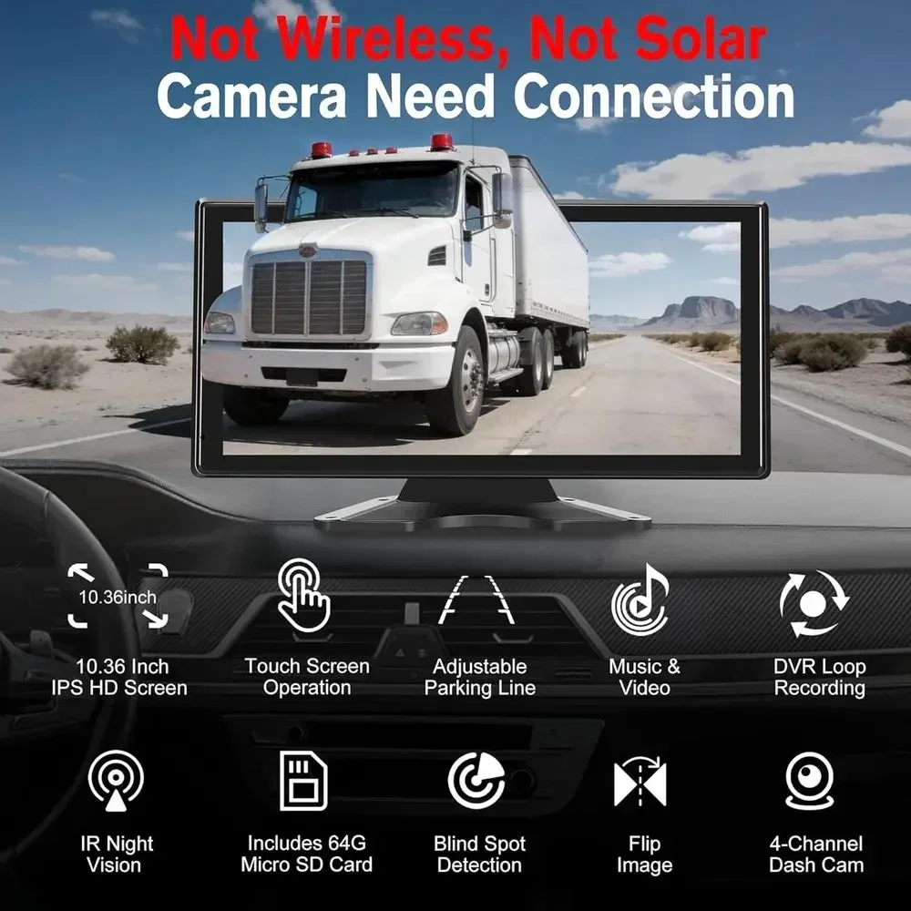 Sistem Kamera Mundur Truk RV,  - Cameras ulasan dan harga
