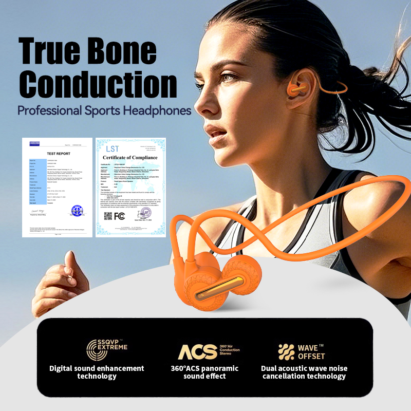 Earbud Olahraga Bluetooth Kond - Bone Conduction Running Headphones ulasan dan harga