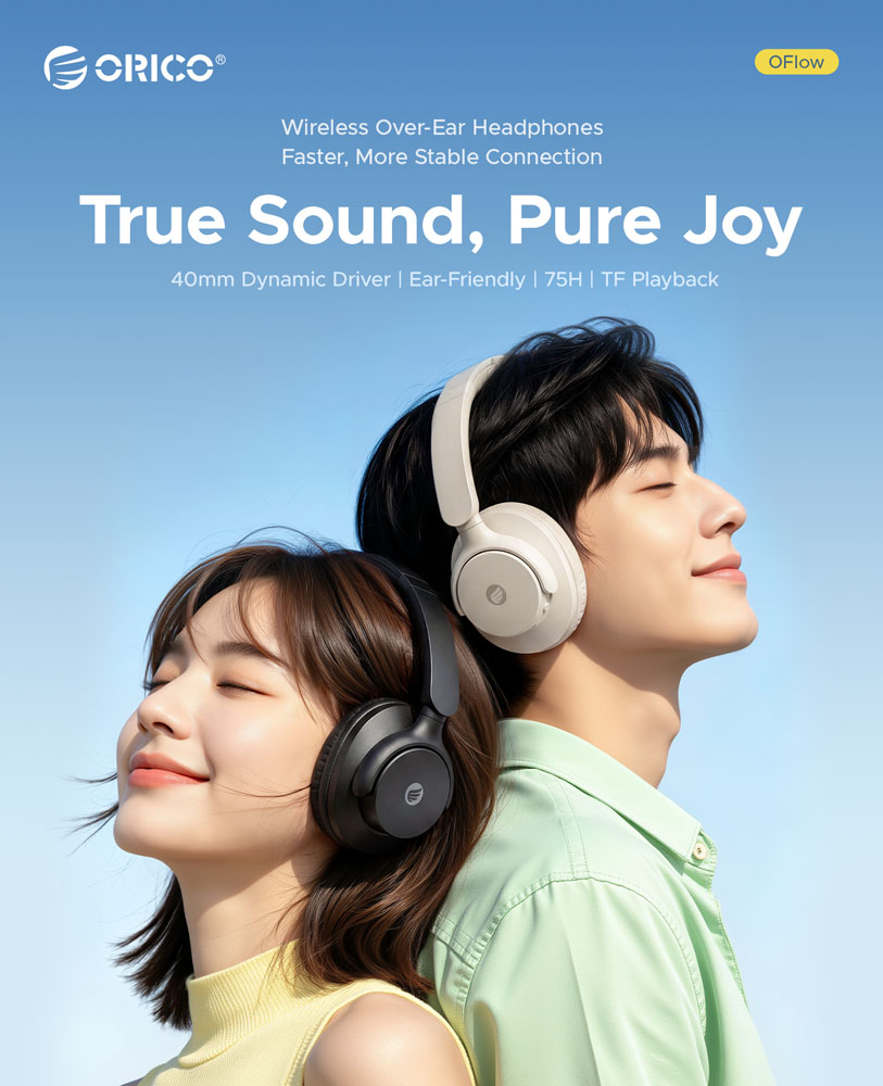 Headphone Bluetooth Nirkabel O - Anc Wireless Over Ear Headphones ulasan dan harga