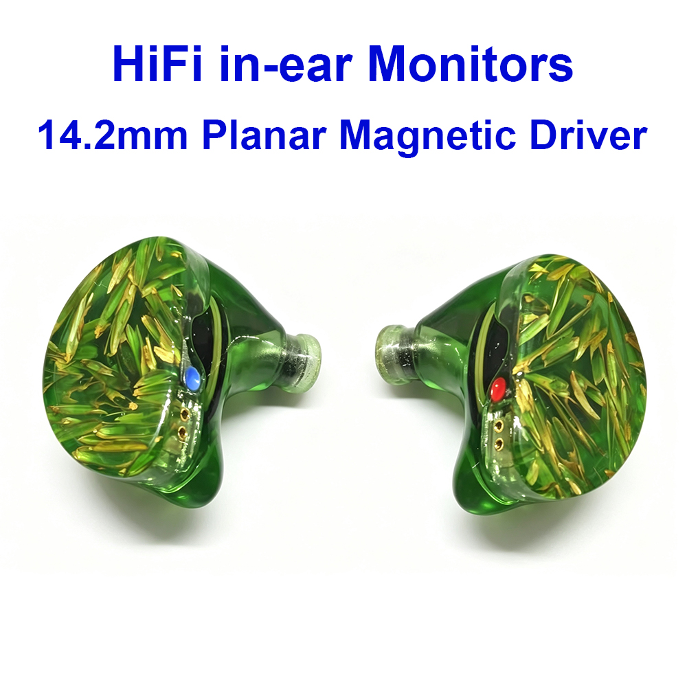 P14 PMD IEM, Earphone HiFi, Mo - Planar Magnetic Iem Earphones ulasan dan harga