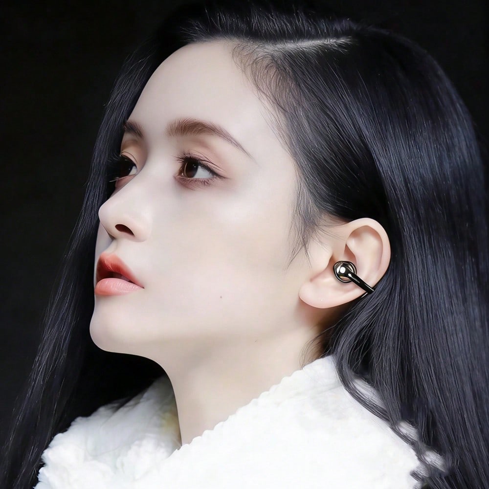 Earphone Jepit Telinga, Headph - Open Ear Air Conduction Headphones ulasan dan harga