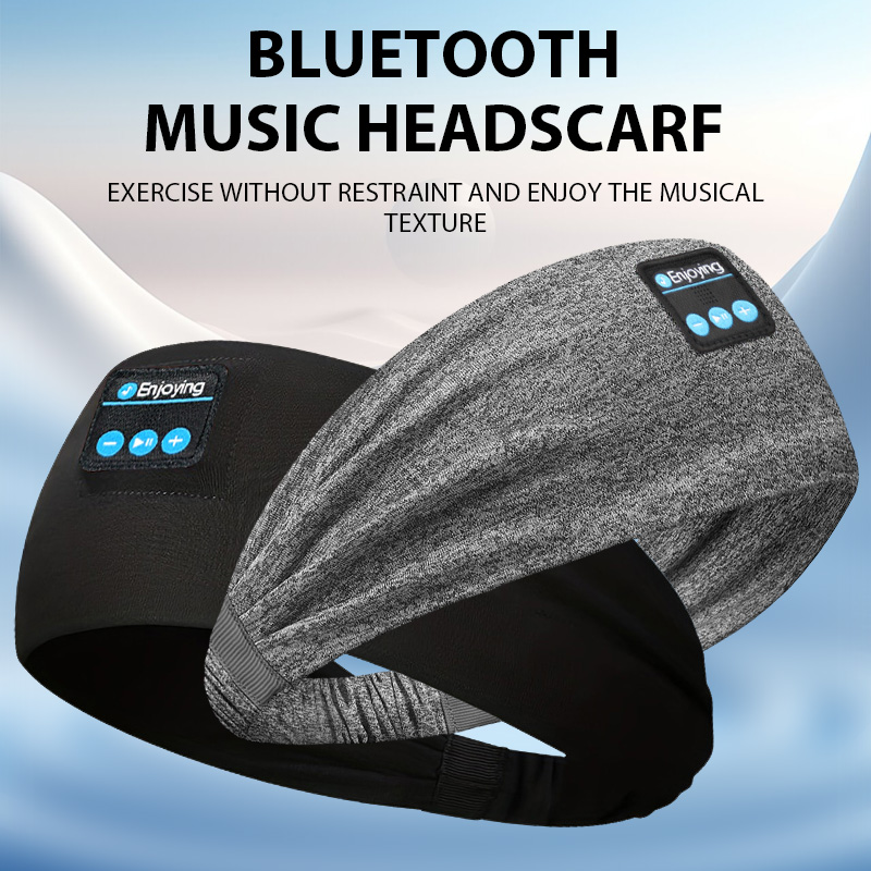 Headphone Tidur Ikat Kepala Bl - Sleep Mask Headphones Bluetooth ulasan dan harga