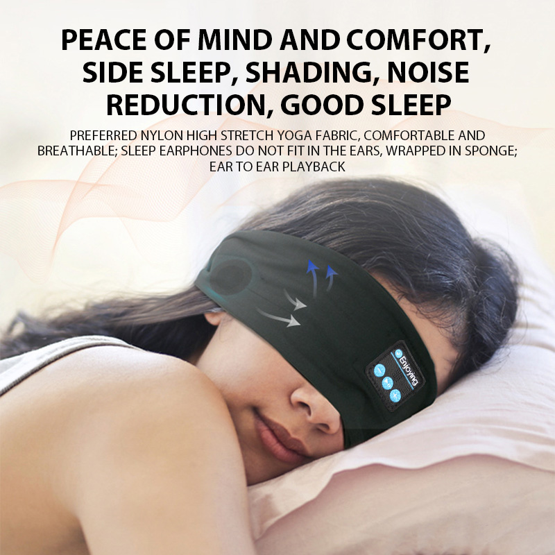 Headphone Tidur Ikat Kepala Bl - Sleep Mask Headphones Bluetooth ulasan dan harga