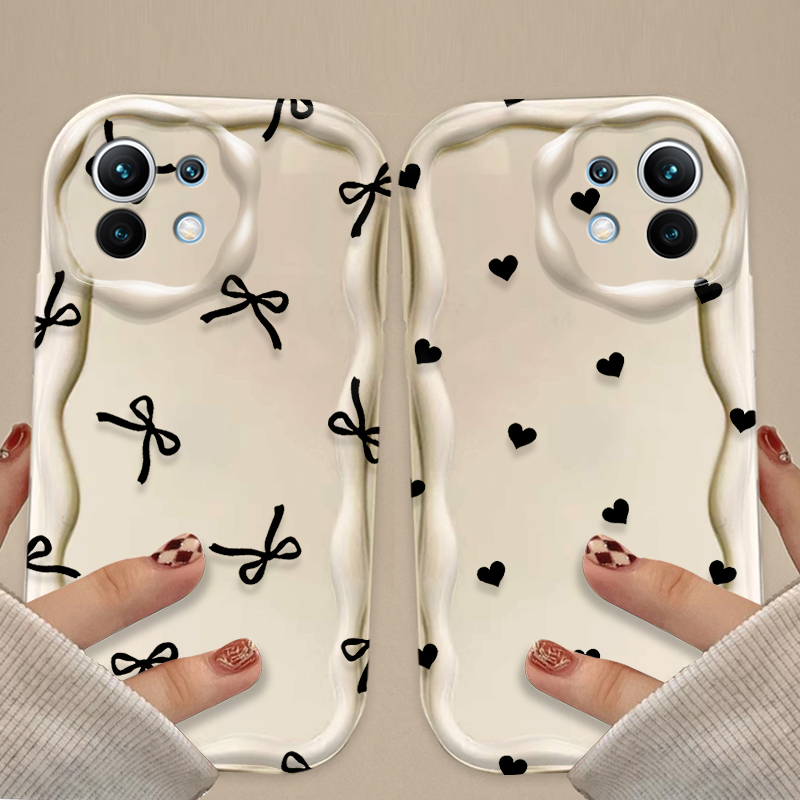 Casing Hati Cinta Pita Hitam u - Tablets ulasan dan harga