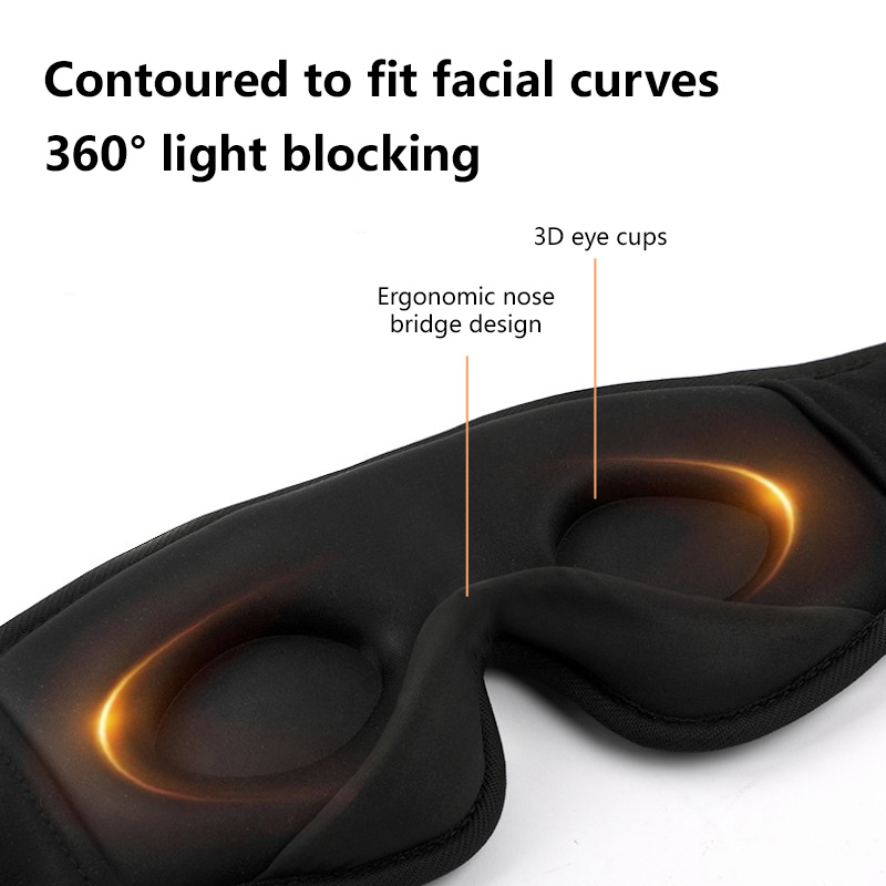 Masker Mata Tidur 3D Nirkabel  - Sleep Mask Headphones Bluetooth ulasan dan harga