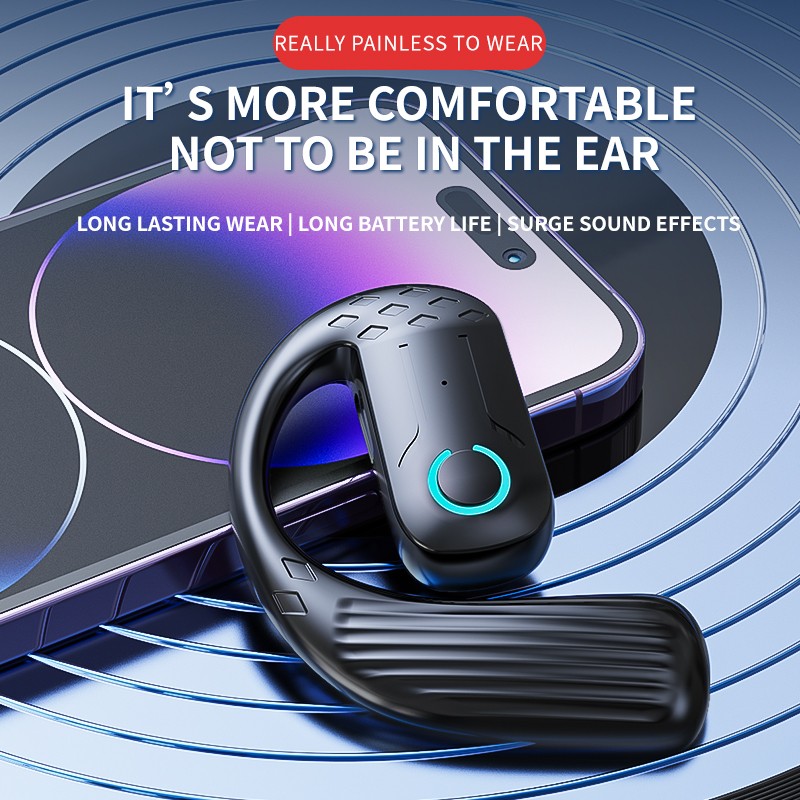 Earphone nirkabel terbuka Blue - Type C Wired Earphones With Mic ulasan dan harga