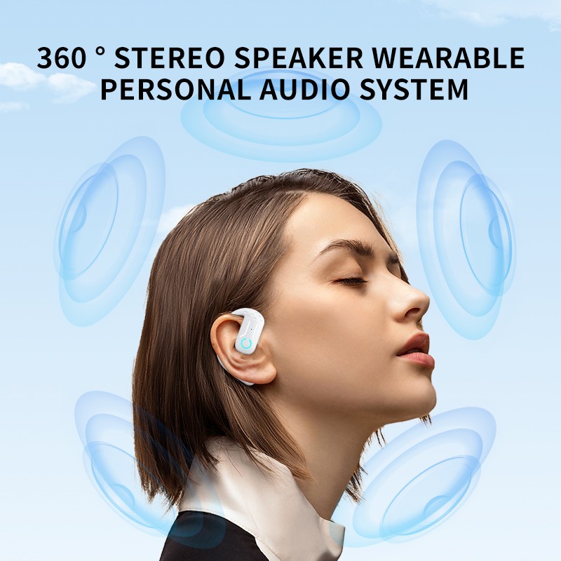 Earphone nirkabel terbuka Blue - Type C Wired Earphones With Mic ulasan dan harga