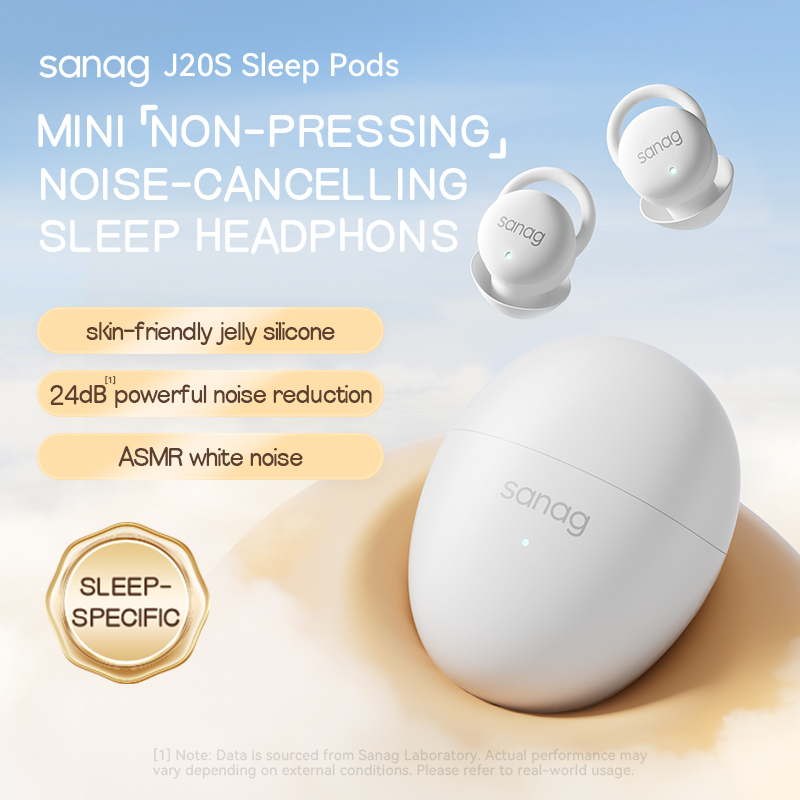 Earphone Nirkabel Sanag J20 Sl - Sleep Mask Headphones Bluetooth ulasan dan harga