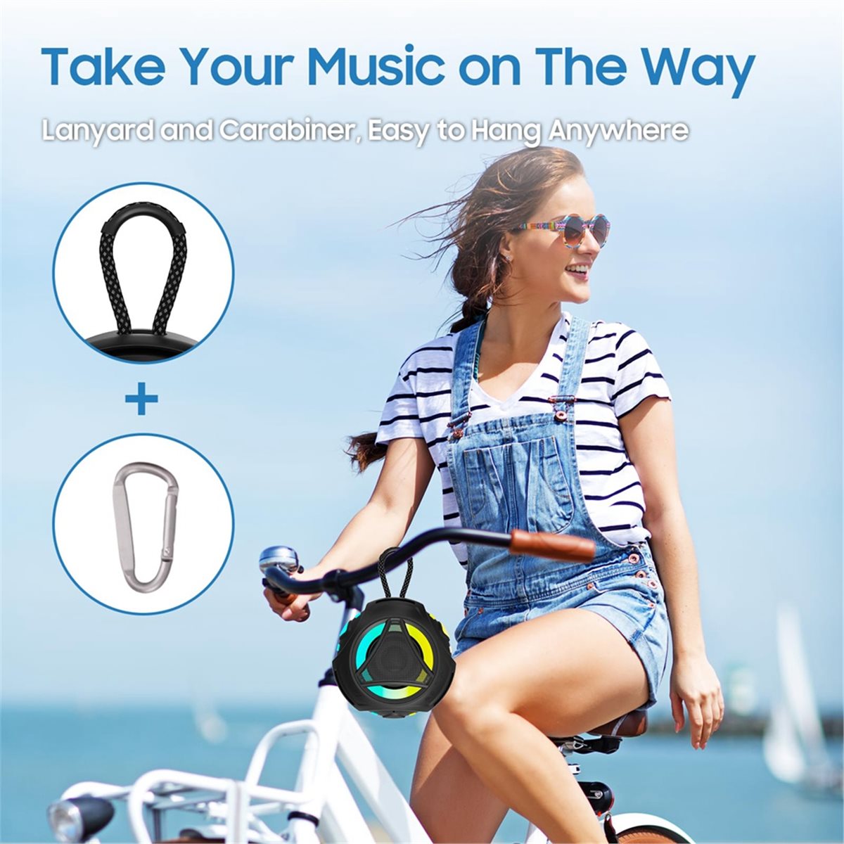 Speaker Bluetooth Mini untuk K - Portable Bluetooth Speaker Waterproof Ipx7 ulasan dan harga