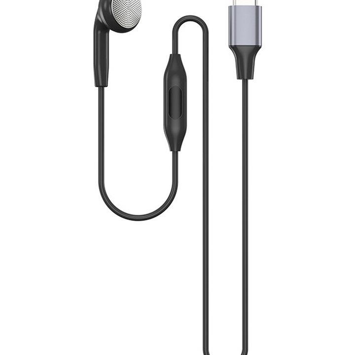 DT75BG Tipe C Earbud Tunggal d - Type C Wired Earphones With Mic ulasan dan harga